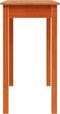 vidaXL - Wandtafel - 80x40x75 - cm - massief - grenenhout - wasbruin