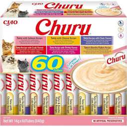 Snack for Cats Inaba Churu Variety box Tuna Vis