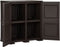 vidaXL - Opbergkast - hout-look - 79x43x85,5 - cm - kunststof - bruin