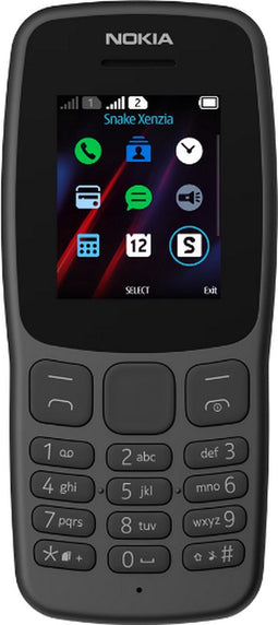 Nokia 106 Dual-Sim Grijs - 2G