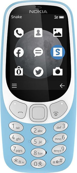 Nokia 3310 Dual Sim (2017) Blauw