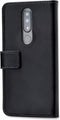 Nokia 5.1 Plus Hoesje - Mobilize - Classic Gelly Wallet Serie - Kunstlederen Bookcase - Zwart - Hoesje Geschikt Voor Nokia 5.1 Plus