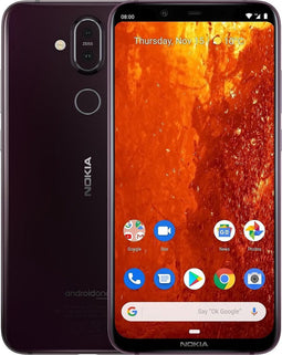 Nokia 8.1 - 64GB - Aubergine