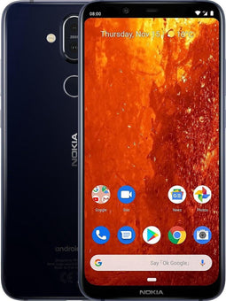 Nokia 8.1 - 64GB - Blauw