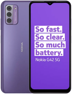 Nokia G42 5G, 6GB ram, 128GB opslag Paars