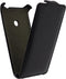 Nokia Lumia 520 Hoesje - Mobilize - Slim Serie - Echt Leer Flipcase - Zwart - Hoesje Geschikt Voor Nokia Lumia 520