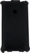 Nokia Lumia 520 Hoesje - Mobilize - Slim Serie - Echt Leer Flipcase - Zwart - Hoesje Geschikt Voor Nokia Lumia 520