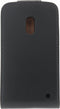Nokia Lumia 620 Hoesje - Xccess - Serie - Kunstlederen Flipcase - Zwart - Hoesje Geschikt Voor Nokia Lumia 620