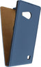 Nokia Lumia 735 Hoesje - Mobilize - Ultra Slim Serie - Kunstlederen Flipcase - Donkerblauw - Hoesje Geschikt Voor Nokia Lumia 735
