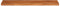vidaXL - Tafelblad - rechthoekig - 110x40x3,8 - cm - massief - acaciahout