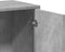 vidaXL - Dressoir - 60x31x70 - cm - bewerkt - hout - betongrijs