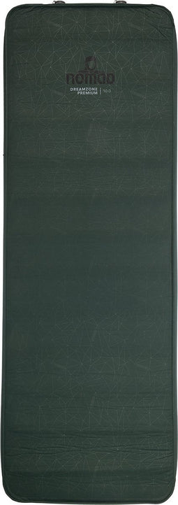 NOMAD® Dreamzone Premium 10.0 Slaapmat | Zelfopblazende mat Groen | 198x66x10cm | Lichtgewicht & Kwalitatief | Incl Hoes | Lichaam vormend materiaal