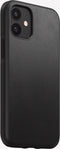 Nomad - Mag Leather Case iPhone 12 Mini - zwart