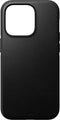 Nomad Modern Leather Case - geschikt voor iPhone 14 Plus - gemaakt van echt leder - geschikt voor MagSafe & draadloos laden - Black
