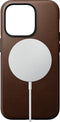 Nomad Modern Leather Case - geschikt voor iPhone 14 Pro Max - gemaakt van echt leder - geschikt voor MagSafe & draadloos laden - Rustic Brown