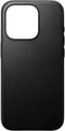 Nomad Modern Leather Case - Hoesje voor iPhone 15 Plus - Nomad leder - Geschikt voor MagSafe en draadloos opladen - Zwart