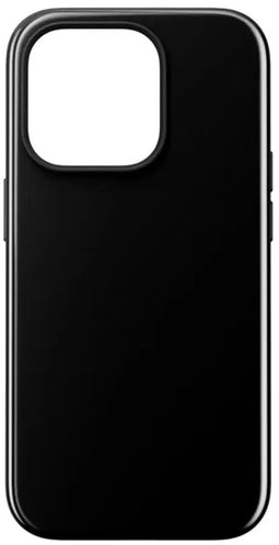 Nomad Sport Case - geschikt voor iPhone 14 Pro - met high-gloss gekleurde achterzijde - geschikt voor MagSafe & draadloos laden - Carbide