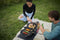 nomadiQ BBQ - De ultieme lichtgewicht draagbare gas BBQ / Grill - Barbecue voor op de camping & vakantie