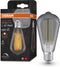 OSRAM vintage 19-6 LED lamp, smoke tint, 11W, 5--lm