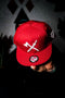Capiche® Snapback – Shaolin – Pet Heren – Sportcap – Baseball Cap – Rode pet