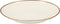Non-branded Dinerbord 26 X 3 Cm Keramiek Ivoorwit