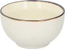 Non-branded Schaal 550 Ml Keramiek Ivoorwit