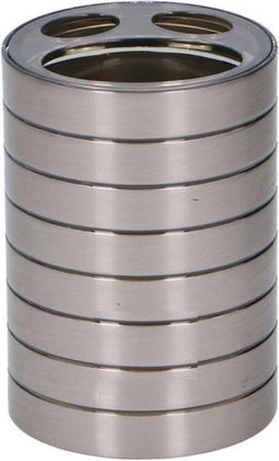 Non-branded Tandenborstelhouder 7,5 X 10,6 Cm Rvs Zilver
