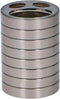 Non-branded Tandenborstelhouder 7,5 X 10,6 Cm Rvs Zilver