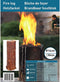 Non-branded Tuinfakkel Boomstronk 50 Cm Bruin