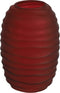 Non-branded Vaas Evita S 10,5 X 15,5 Cm Glas Donkerrood