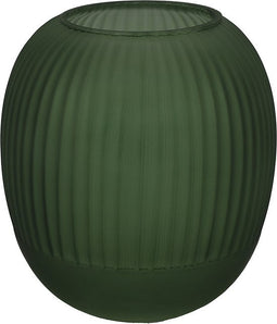 Non-branded Vaas Ginny 15 X 16 Cm Glas Groen