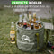 Travelhawk Opvouwbare Emmer 10L - Compact en lichtgewicht - Ideaal voor camping en outdoor activiteiten