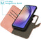 iMoshion Hoesje Geschikt voor Samsung Galaxy A55 Hoesje Met Pasjeshouder - iMoshion Uitneembare 2-in-1 Luxe Bookcase - Roze