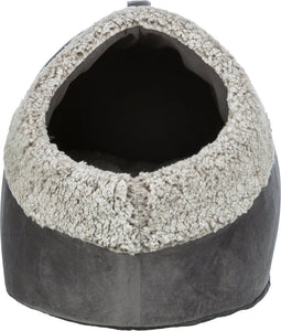 Trixie - Kattenmand- Iglo Calida - Warmtereflecterend - Grijs-Wit/Zwart - 50X30X35 cm