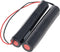 Noodlicht batterij NiCd 7.2V 1800mAh 2x L1x3 Sub-C met 200mm kabel