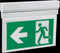 Nooduitgang verlichting bord L-lux Eco, met pictoset