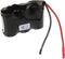 Noodverlichting batterij F1x3 Saft VNT CS met kabel 10cm met open draad 3.6V, 1600mAh