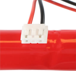 Noodverlichtingsbatterij NiMH 4,8V 750mAh, maat 2/3AA, met kabel en stekker JST EHR-03, afmetingen 115mm x 14mm