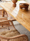 HSM Collection Eettafel Lawas - 220x100 cm - rustiek - oud teak