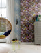 Noordwand Behang Good Vibes Coral and Tropical Fish geel en paars