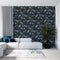 Noordwand - Zero - Behang - Exotic - Animals - blauw