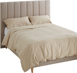 Noorse hoes Alexandra House Living Suiza Beige 240 x 220 cm
