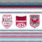 Noorse hoes Beverly Hills Polo Club 115139_MULTICOLOR-240 x 220 cm Bed van 150