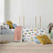 Noorse hoes Decolores Arona Multicolour 175 Draden 140 x 200 cm