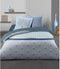 Noorse hoes HOME LINGE PASSION Wit Blauw 240 x 260 cm
