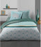 Noorse hoes HOME LINGE PASSION Wit Smaragdgroen 240 x 260 cm