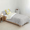 Noorse hoes Kids&Cotton Guildo Zwart 155 x 220 cm