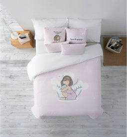 Noorse hoes Kids&Cotton Leer Multicolour 175 Draden 260 x 240 cm