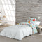 Noorse hoes Lemon Ribbon Points Omkeerbaar (150 x 220 cm) (Bed van 80/90)