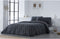 Noorse hoes Naturals ELBA Donker grijs Bed van 135 (220 x 220 cm)